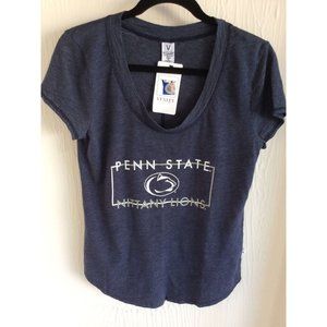 NWT Penn State NCAA, Venley Tee Shirt, Size M, V Neck.  Soft And Comfy.